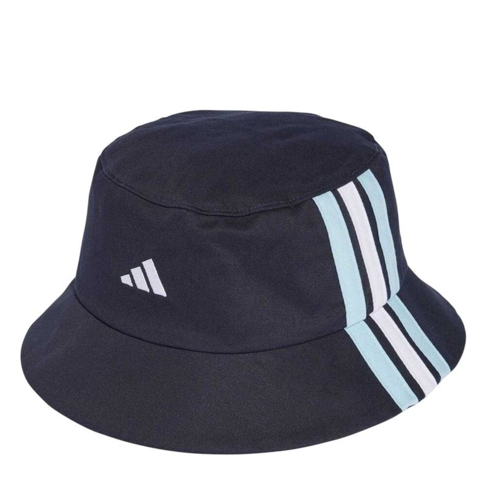 Adidas Unisex Adult Cotton Twill Bucket Hat / Navy/Ice Blue